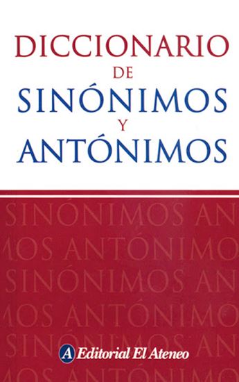 Foto de Diccionario Sinónimos y Antónimos