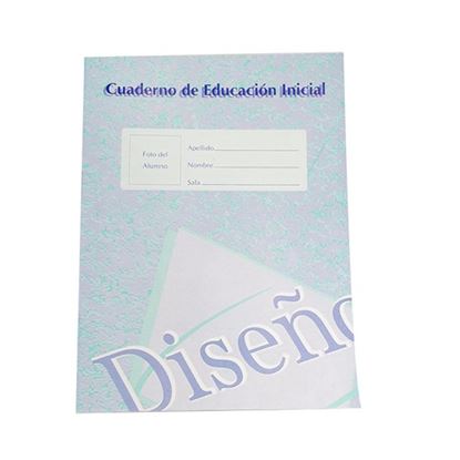 Foto de Cuaderno tapa blanda 16x21 de educación inicial 24 hojas