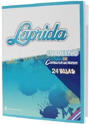 Foto de Cuaderno tapa blanda 16x21 de comunicaciones 24 hojas Laprida
