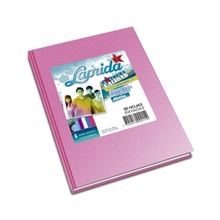 Foto de Cuaderno 16x21 50 hojas rayadas rosa Laprida