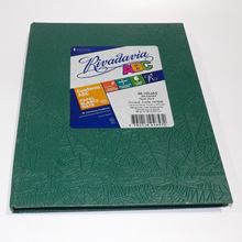 Foto de Cuaderno 19x23 98 hojas rayadas verde ABC Rivadavia