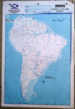 Foto de Mapa N5 América del Sur político