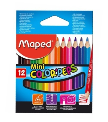Foto de Lápices color Maped Color Peps cortos x 12