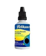 Foto de Tinta para marcador de pizarra Pelikan negro 30 ml