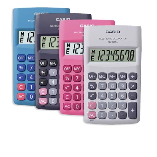 Foto de Calculadora Casio HL815L 8 dígitos