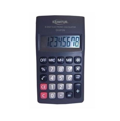 Foto de Calculadora Exaktus EX815 8 dígito