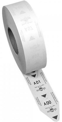 Foto de Rollo tickets alfanumérico x2000