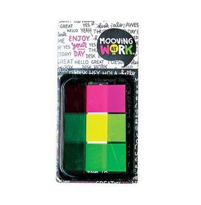 Foto de Banderitas Mooving dispenser x60 neón