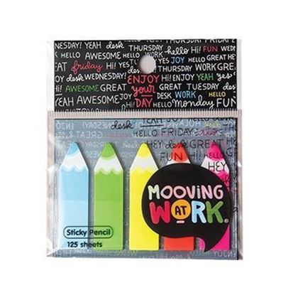 Foto de Banderitas Mooving pencil x125 neón