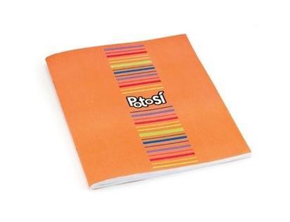 Foto de Cuaderno tapa blanda 16x21 48 hojas lisas Potosí