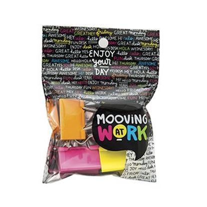 Foto de Apretador 32mm x4 unidades Mooving Work neon