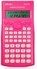 Foto de Calculadora Deli científica core 12 dígitos rosa