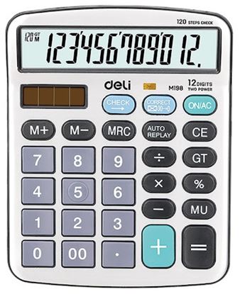 Foto de Calculadora Deli Metal Bigger 12 dígitos