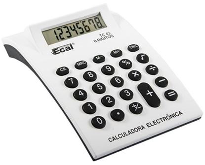 Foto de Calculadora Ecal TC43 8 dígitos