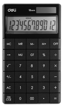 Foto de Calculadora Deli Touch 12 dígitos negra