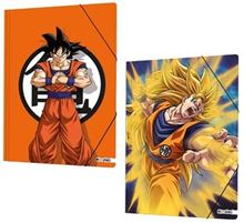 Foto de Carpeta 3 solapas c/elástico oficio Mooving Dragon Ball