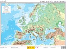 Foto de Mapa N5 Europa físico político