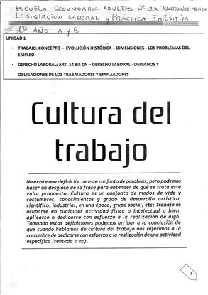 Foto de Legislación laboral - 05/08/2022 - Cultura del trabajo