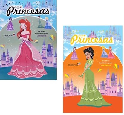 Foto de Libro Betina Pintar castillo de princesas
