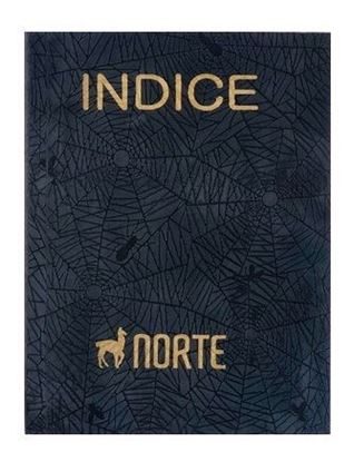 Foto de Cuaderno con índice tapa dura Norte 100 hojas