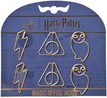 Foto de clips paper moov x6 c/forma harryClip Mooving x6 con forma Harry Potter