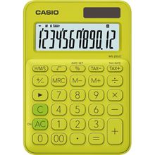 Foto de Calculadora Casio MS-20UC 12 dígitos verde lima