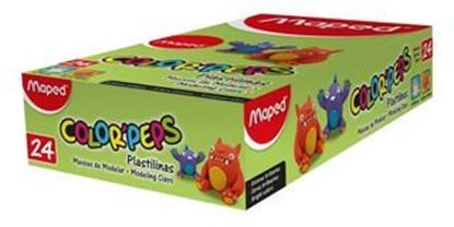 Foto de Plastilina Maped Color Peps x24 surtido 25g