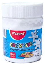 Foto de Témpera Maped pote blanco 250 g