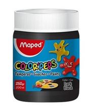Foto de Témpera Maped pote negra 250 g