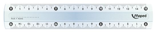 Foto de Regla 15cm Maped cristal
