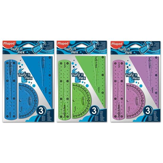 Foto de Set de geometría Maped twist flexible 3 piezas