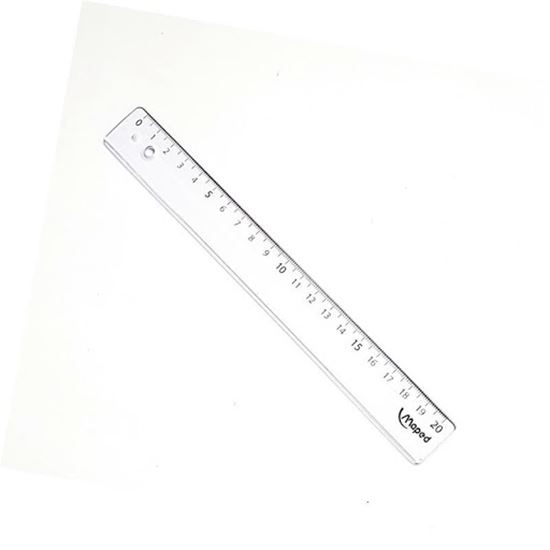 Foto de Regla 20cm Maped cristal