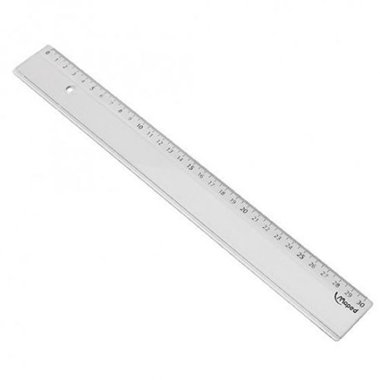 Foto de Regla 30cm Maped cristal