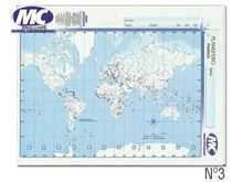 Foto de Mapa N3 Planisferio político