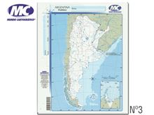 Foto de Mapa N3 Argentina político