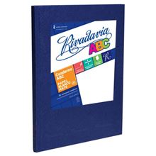 Foto de Cuaderno 19x23 48 hojas rayadas azul ABC Rivadavia