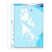 Foto de Mapa N3 Islas Malvinas político