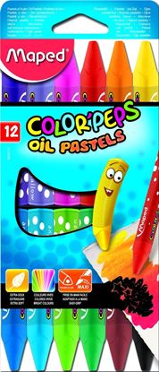 Foto de Pasteles al oleo Maped Color Peps x 12