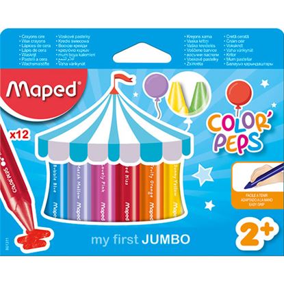 Foto de Ceras Maped maxi jumbo x12