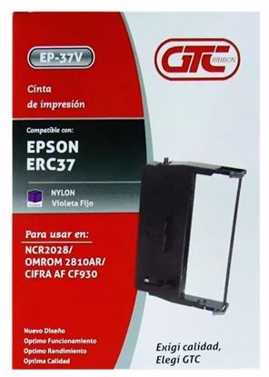 Foto de Cinta Epson ERC 37 para 2028 GTC