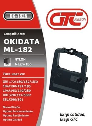 Foto de Cinta Okidata 320/182 GTC