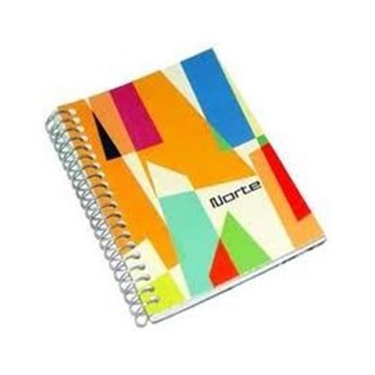 Foto de Libreta tapa flexible espiralada Norte N20 6,5 x 10,5