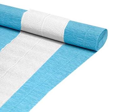 Foto de Papel crepé bandera Argentina 200x50