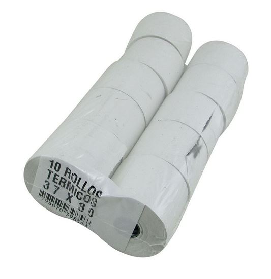 Foto de Rollos 37x30 térmicos x10 Mauger/Brigadier