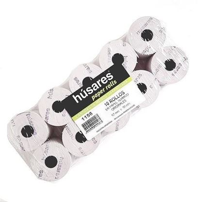 Foto de Rollos 57x30 térmicos x10 Húsares