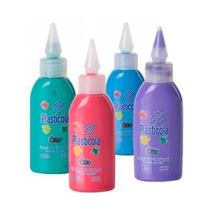 Foto de Adhesivo vinílico Plasticola color 40g
