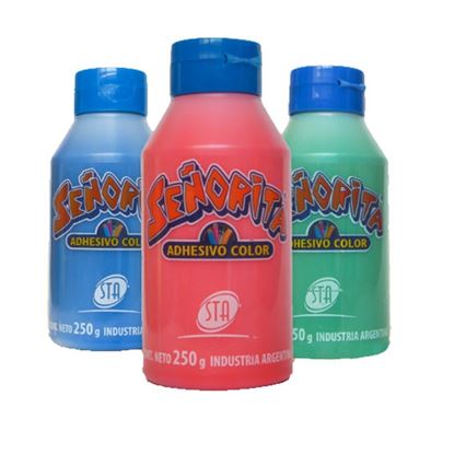 Foto de Adhesivo vinílico Señorita 250g