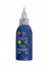 Foto de Adhesivo sintético con brillo Plasticola azul 38 g