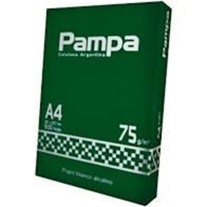 Foto de Resma A4 75g Pampa 500 hojas