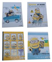 Foto de Cuaderno 16x21 48 hojas rayadas Mooving Minions
